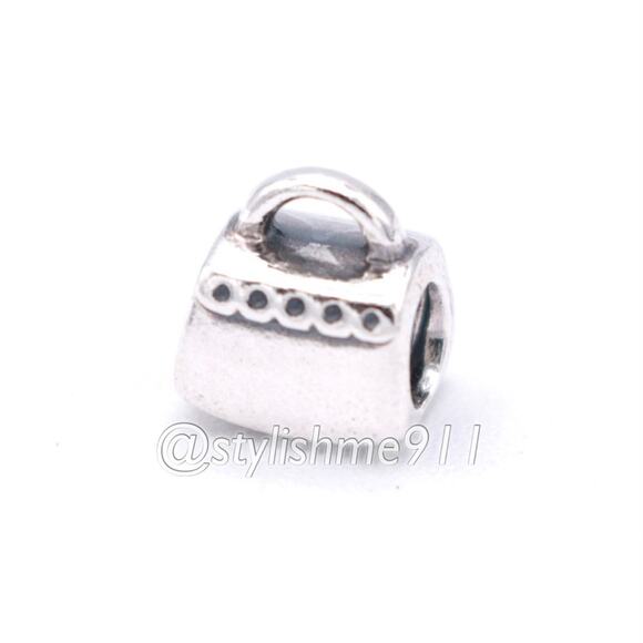 Authentic PANDORA Purse with Pink CZ Charm- 790309PCZ - Picture 9 of 10